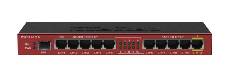 Router Mikrotik RB2011iLS-IN  (Chính hãng)