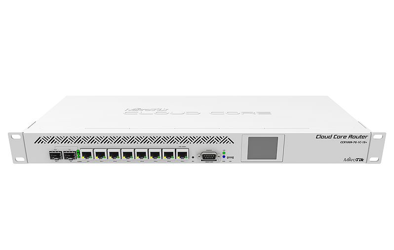 Thiết Bị định tuyến Router Mikrotik CCR1009-7G-1C-1S+ (Chính hãng, mới 100%, fullbox)