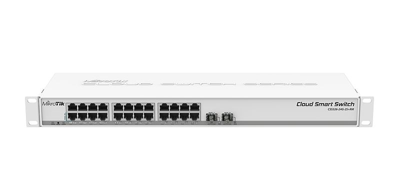 Switch MikroTik CSS326-24G-2S+RM-2