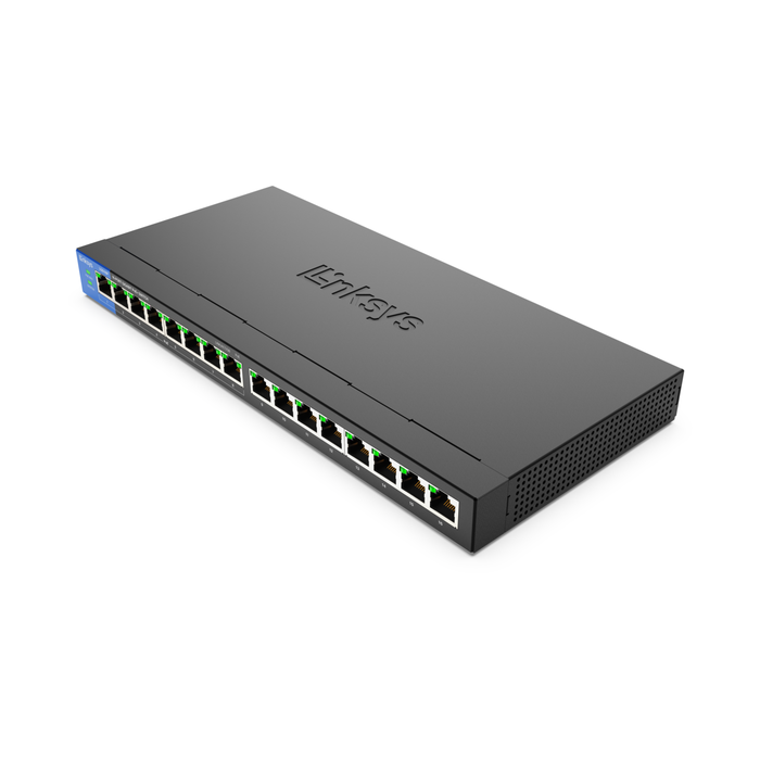 Thiết bị chuyển mạch switch Linksys LGS116P PoE+-1