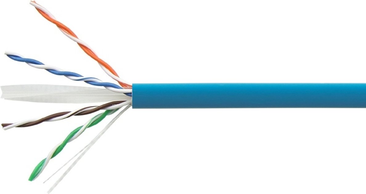 Cáp mạng Cat6 UTP Commscope màu xanh (P/N:1427254-6)-1