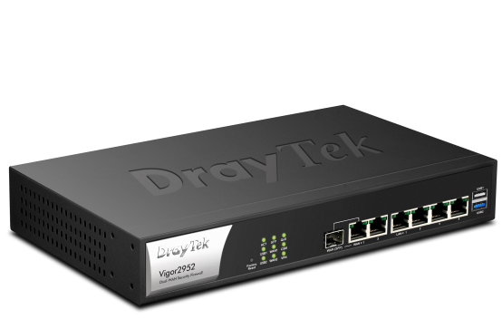 DrayTek Vigor 2952 Dual-WAN Router Firewall & Load Balancer mới 100% (Đã bao gồm VAT)