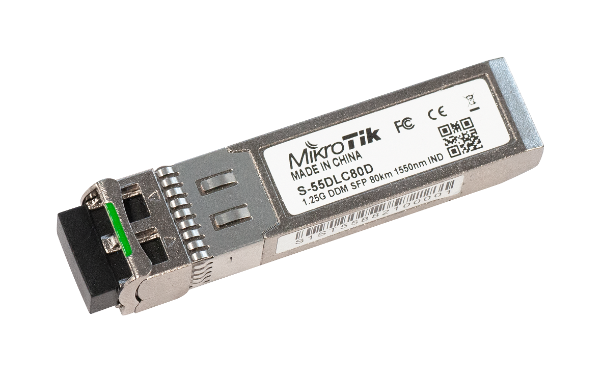 Thiết Bị Module quang SFP Mikrotik S-55DLC80D
