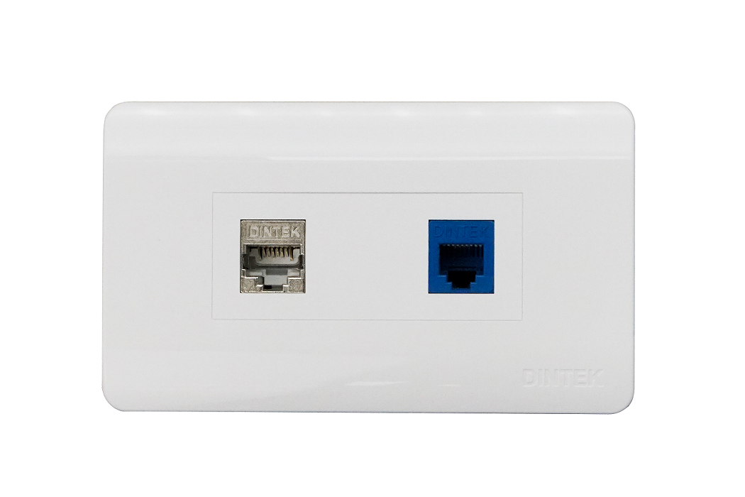 Mặt nạ mạng 2 Port US Style Desinger DINTEK CurvaPlate (1303-11031)-1