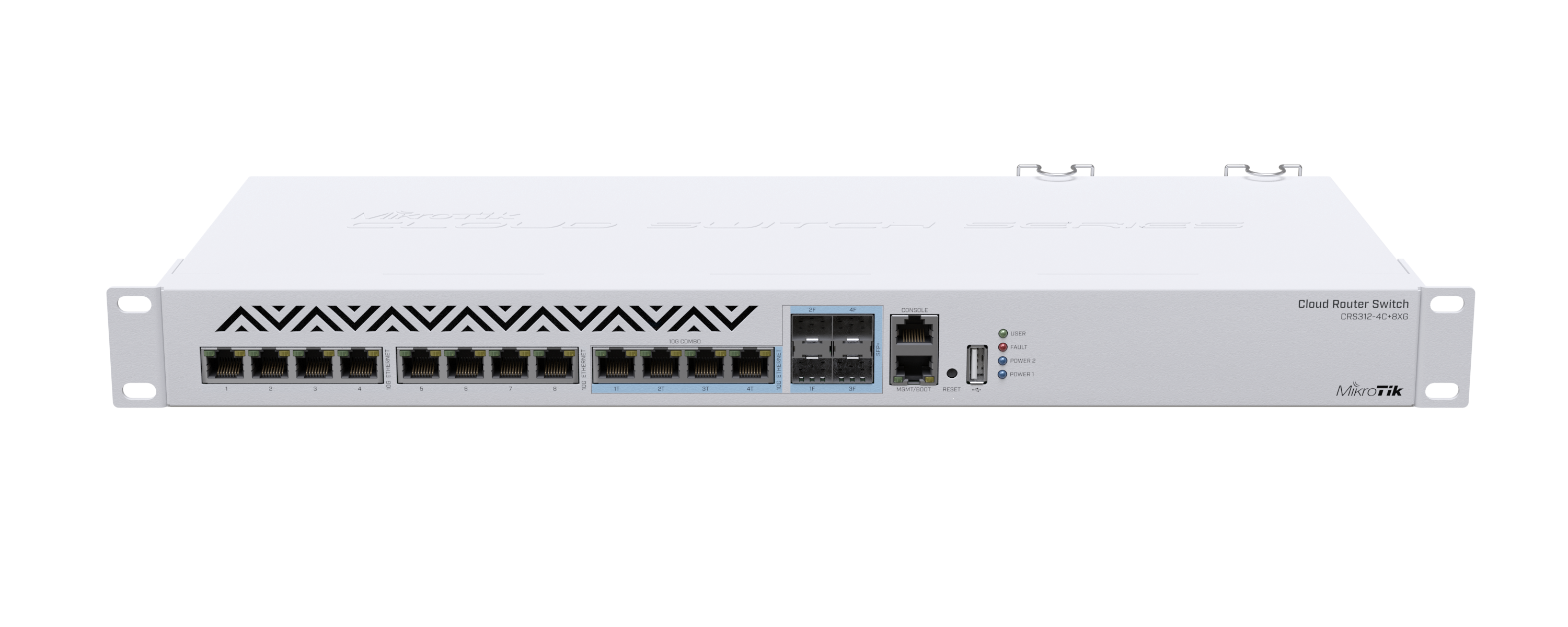 Thiết bị chuyển mạch switch Mikrotik CRS312-4C+8XG-RM