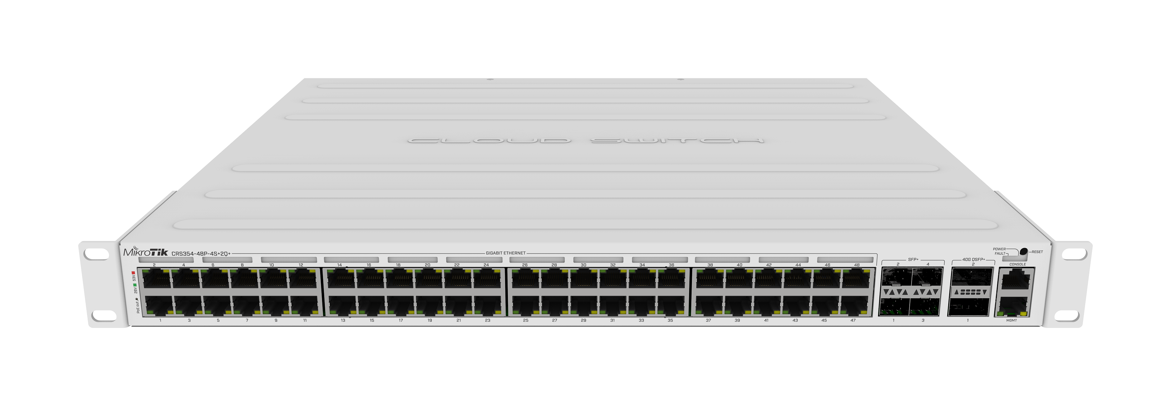 Thiết bị chuyển mạch switch Mikrotik CRS354-48P-4S+2Q+RM