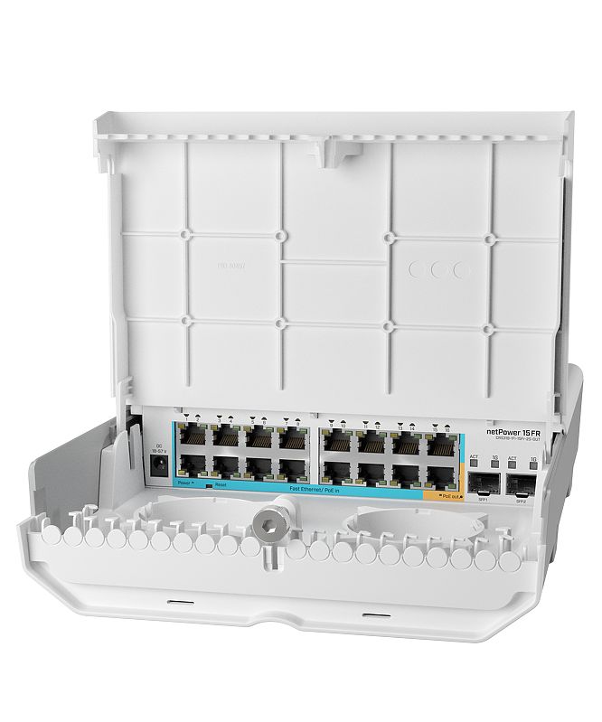 Switch MikroTik CRS318-1Fi-15Fr-2S-OUT -2