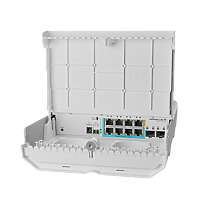 Switch MikroTik CSS610-1Gi-7R-2S+OUT-1