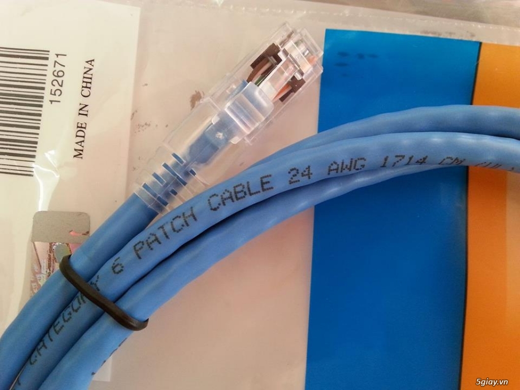 Cáp nhảy - Patch cord COMMSCOPE/AMP CAT6 UTP 3 mét-1