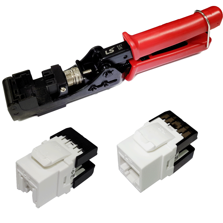 Đầu nối cáp UTP CAT6 - Modular Jack LS Unshielded Cat6 UTP ERD (P/N: LS-MJ-UC6-xx-ERD)-1