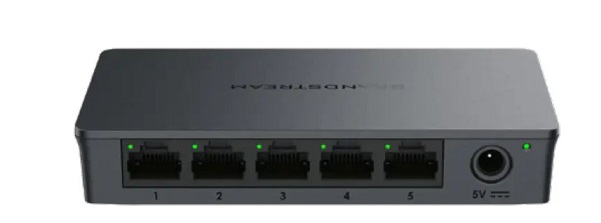 5-Port Gigabit Unmanaged Network Switch Grandstream GWN7700-1