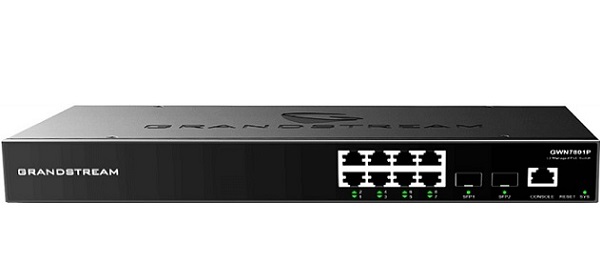 8-port Gigabit Cloud Smart Switch Grandstream GWN7801P-1