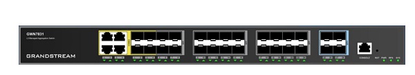 24-Port Gigabit SFP Layer 3 Switch Grandstream GWN7831-1