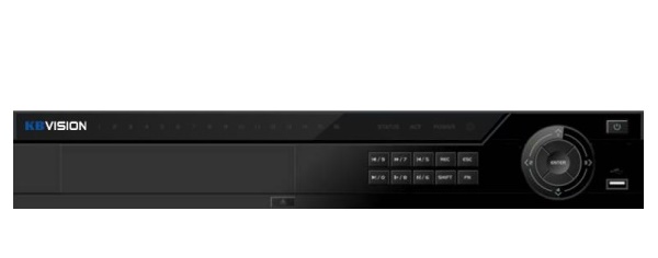 Đầu ghi hình 16 kênh 5 in 1 KBVISION KX-DAi8416H3-1