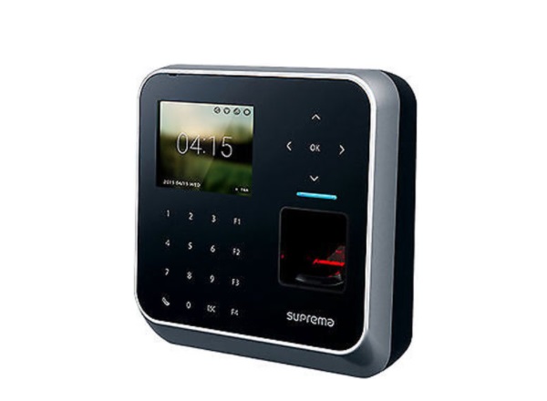 Máy kiểm soát cửa ra/vào và chấm công bằng vân tay, thẻ SUPREMA Biostation 2 BS2-OMPW-1