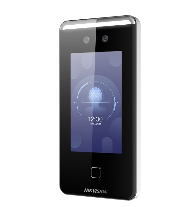 Máy chấm công, kiểm soát ra vào nhận diện khuôn mặt và vân tay HIKVISION DS-K1T341AMF-1