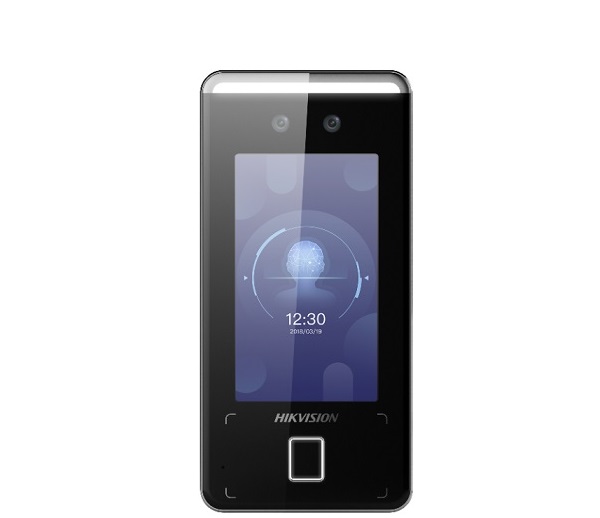 Máy chấm công, kiểm soát ra vào nhận diện khuôn mặt và vân tay HIKVISION DS-K1T341CMF-1