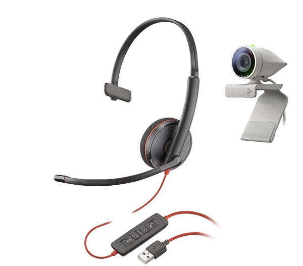 Bộ Kit camera hội nghị truyền hình Polycom Studio P5 Kit (Studio P5 with Blackwire 3210)-1
