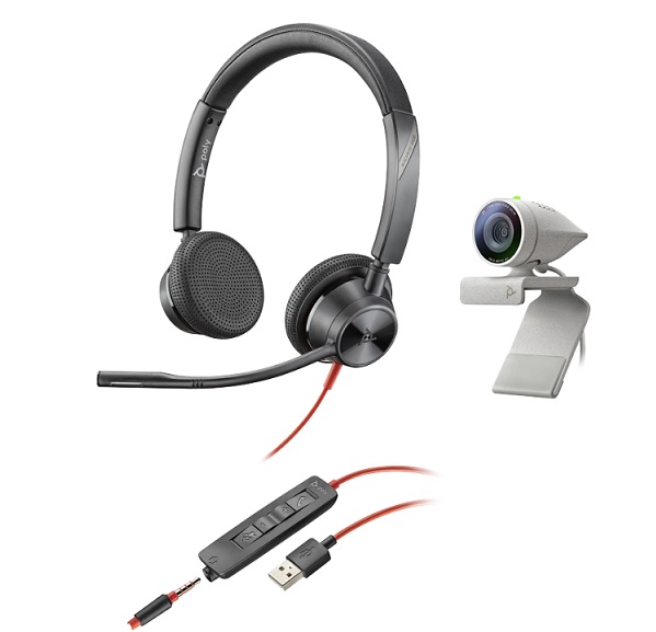 Bộ Kit camera hội nghị truyền hình Polycom Studio P5 Kit (Studio P5 with Blackwire 3325)-1