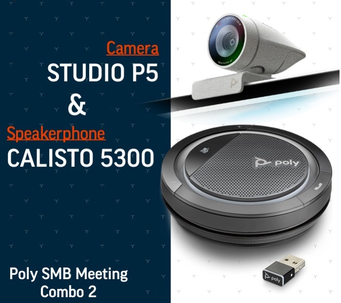 Bộ thiết bị hội nghị Poly SMB Meeting Combo 2 (SMB-02)-1