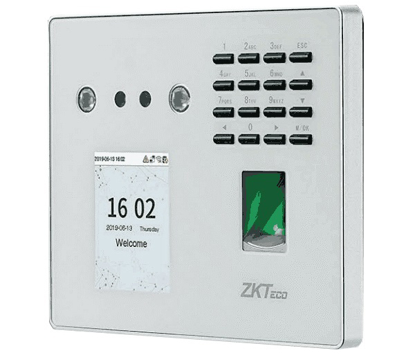 Máy chấm công vân tay và kiểm soát cửa ra vào nhận dạng khuôn mặt ZKTeco MB40-VL-1