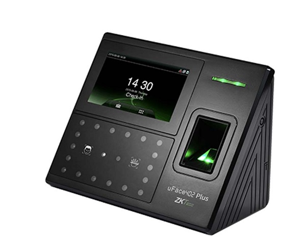 Máy chấm công nhận dạng khuôn mặt và vân tay ZKTeco uFace402 Plus-1
