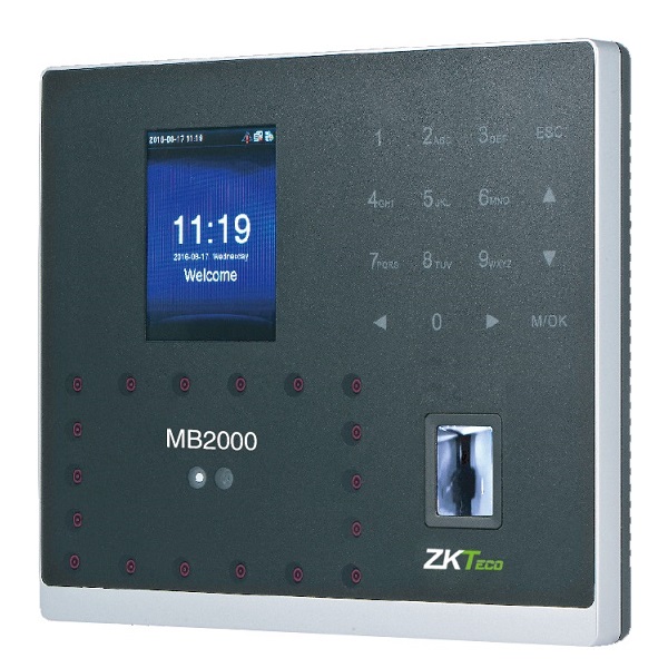 Máy chấm công vân tay và khuôn mặt ZKTeco MB2000-1