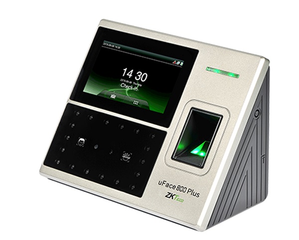 Máy chấm công nhận dạng khuôn mặt và vân tay ZKTeco uFace800 Plus-1