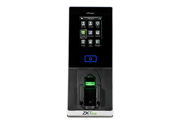 Máy chấm công tĩnh mạch ngón tay, vân tay, thẻ và mật khẩu ZKTeco inPulse+-1