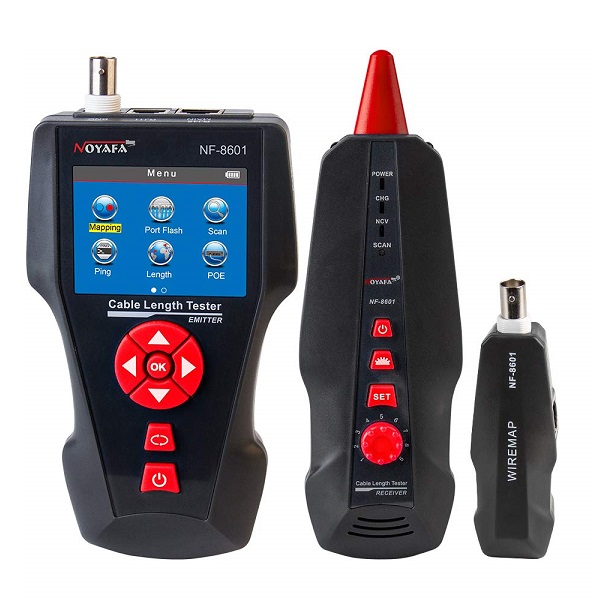 Máy test cáp mạng, cáp thoại và đồng trục NOYAFA NF-8601-1