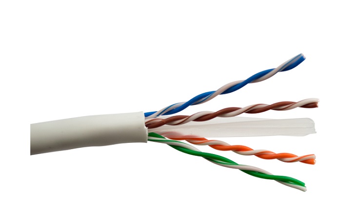 Cáp mạng 4 đôi LS CAT.5e U/UTP copper (UTP-E-C5G-E1VN-M 0.5X4P/GY, PVC, Grey)-1