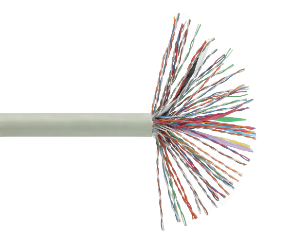 Cáp mạng 50 đôi LS CAT.5 U/UTP copper (UTP-G-C5G-E1VN-M 0.5X050P/GY)-1