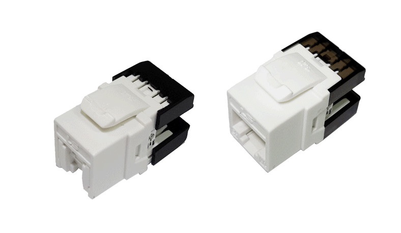 Modular Jack LS Unshieled Cat5e UTP ERI White (LS-MJ-UC5E-WH-ERI)-1