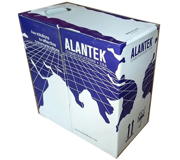 Cáp Alantek Cat5e UTP lõi mềm cho thang máy (301-100P8E-DSBU)-1