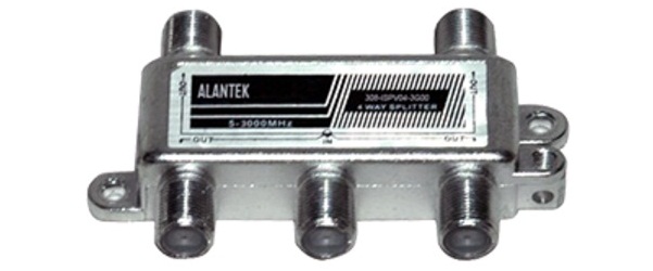 Splitter Indoor 4-way Alantek 308-ISPV04-0000-1