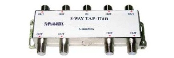 Bộ chia Tap off Indoor 8-way 17dB Alantek (308-IT5278-0017)-1