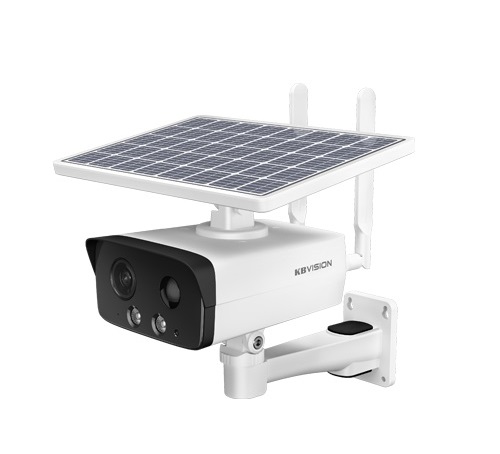 Camera IP 4G tích hợp pin năng lượng mặt trời KBVISION KX-CF4203GN-AL-SP-1