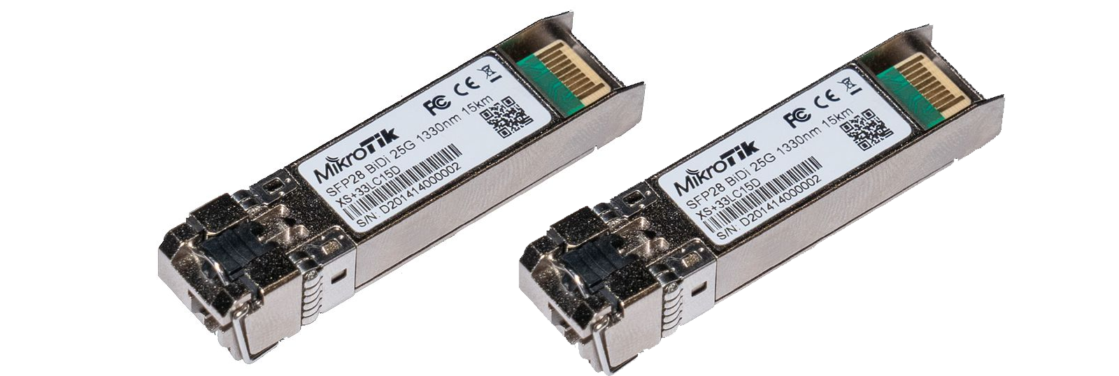 Thiết Bị Module quang SFP Mikrotik XS+2733LC15D-1