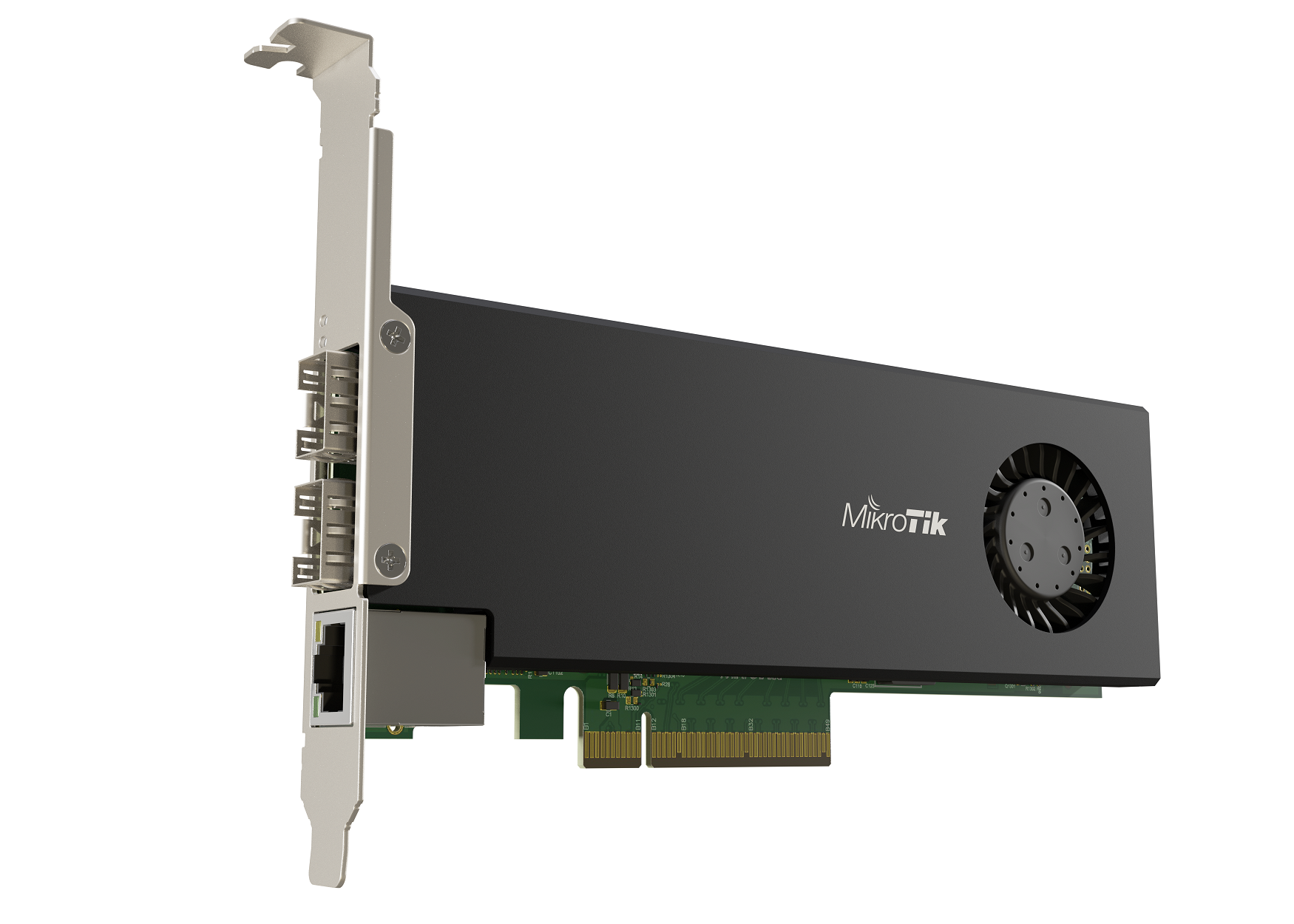 Card PCIe định tuyến Mikrotik CCR2004-1G-2XS-PCIe-1