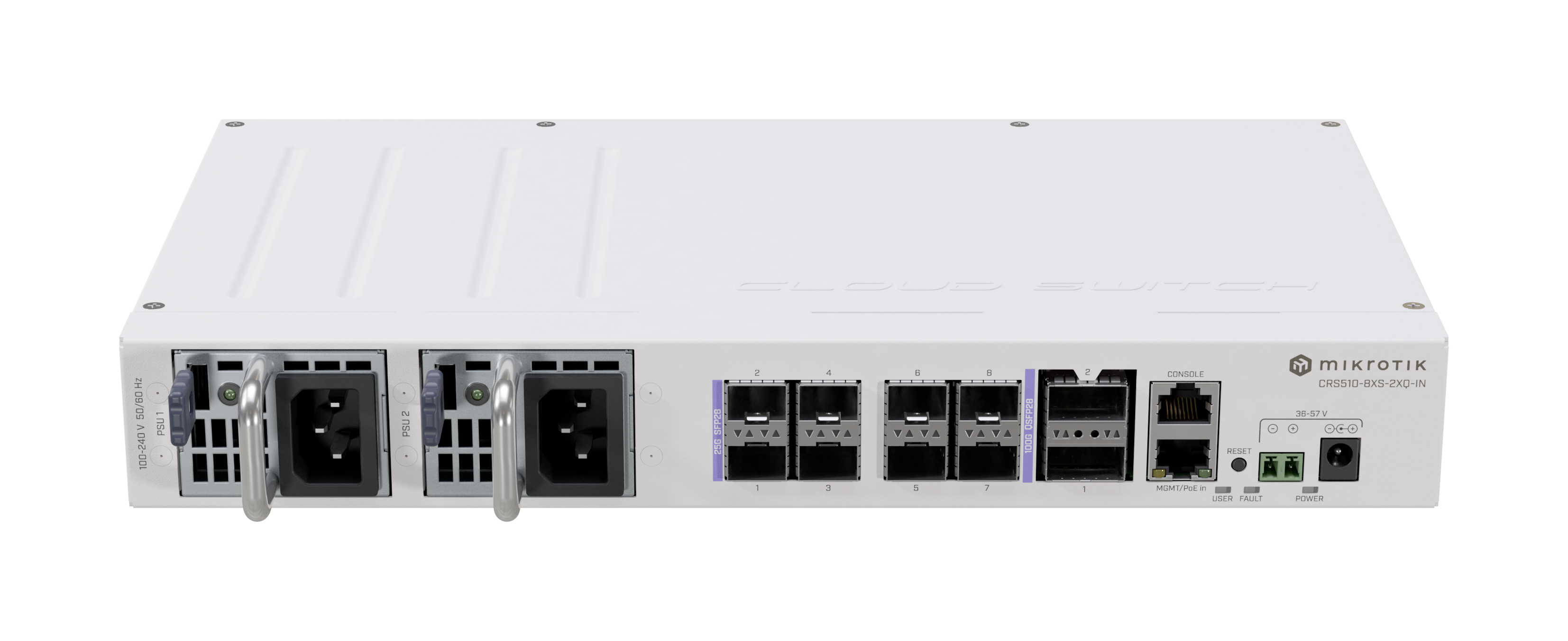 Thiết bị chuyển mạch Mikrotik CRS510-8XS-2XQ-IN