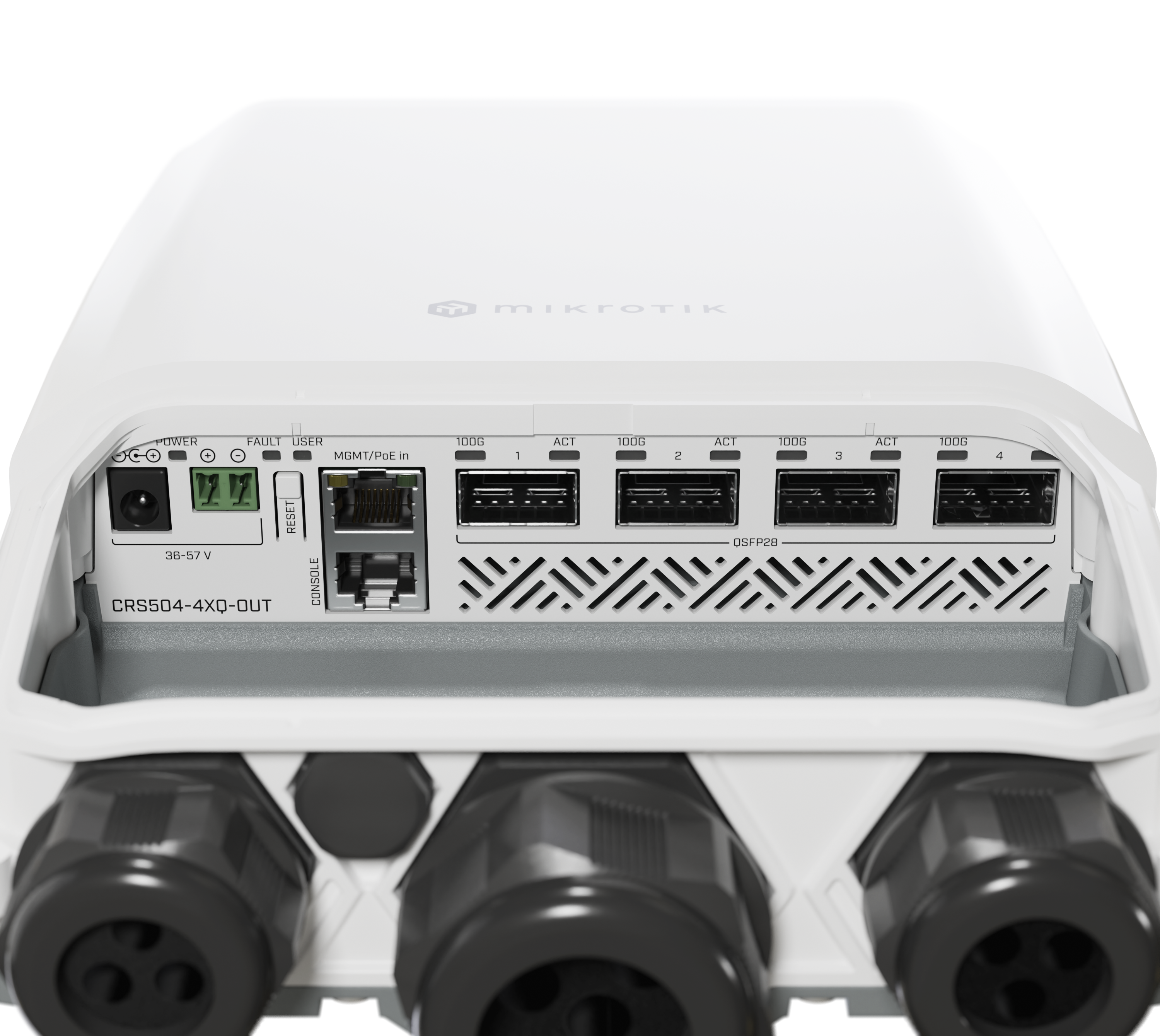 Thiết bị chuyển mạch Mikrotik CRS504-4XQ-OUT-5