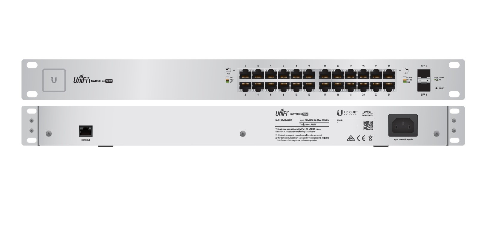 Thiết bị chuyển mạch UniFi Switch : US-24-500W-1