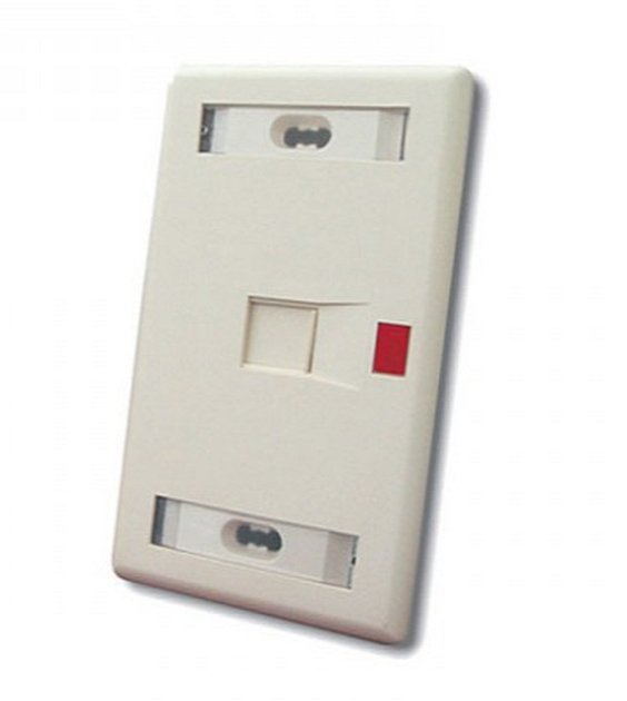 Mặt nạ 1 Port Faceplate Commscope (P/N: 272368-1)-1