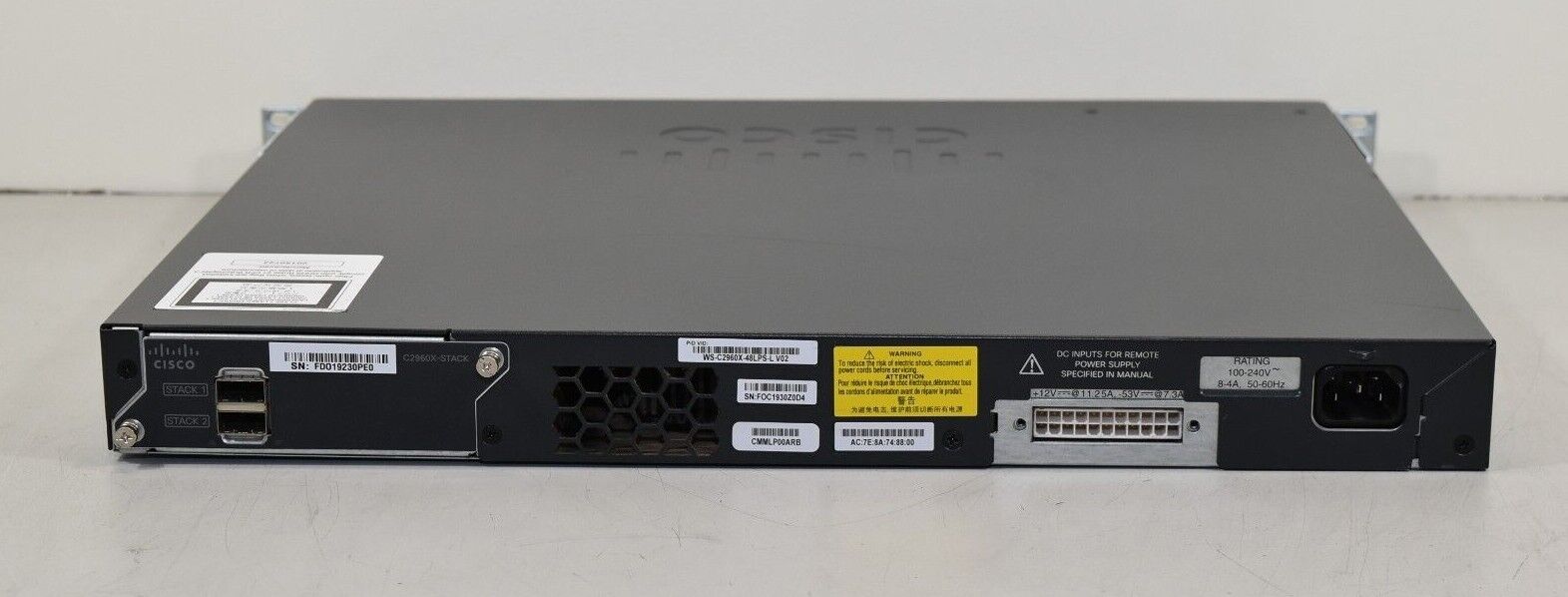 Thiết bị chuyển mạch Cisco Catalyst 2960-X Series WS-C2960X-48LPS-L PoE+ -1