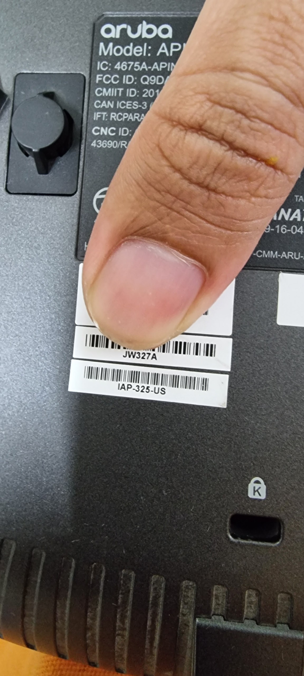 Thiết bị phát sóng wifi Aruba IAP325 (JW327A - Ram 512Mb) -1