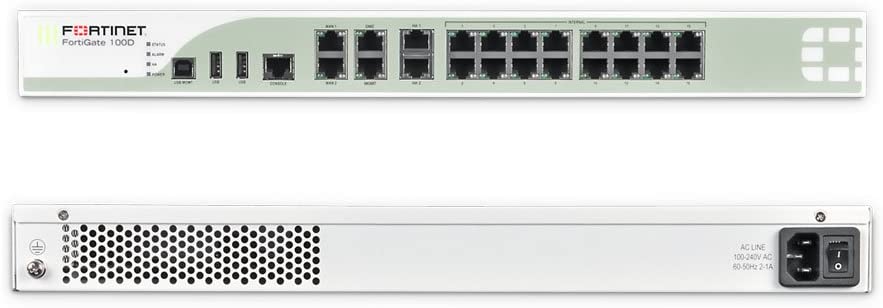 Thiết bị định tuyến và bảo mật Router/Firewall Fortinet 100D-1