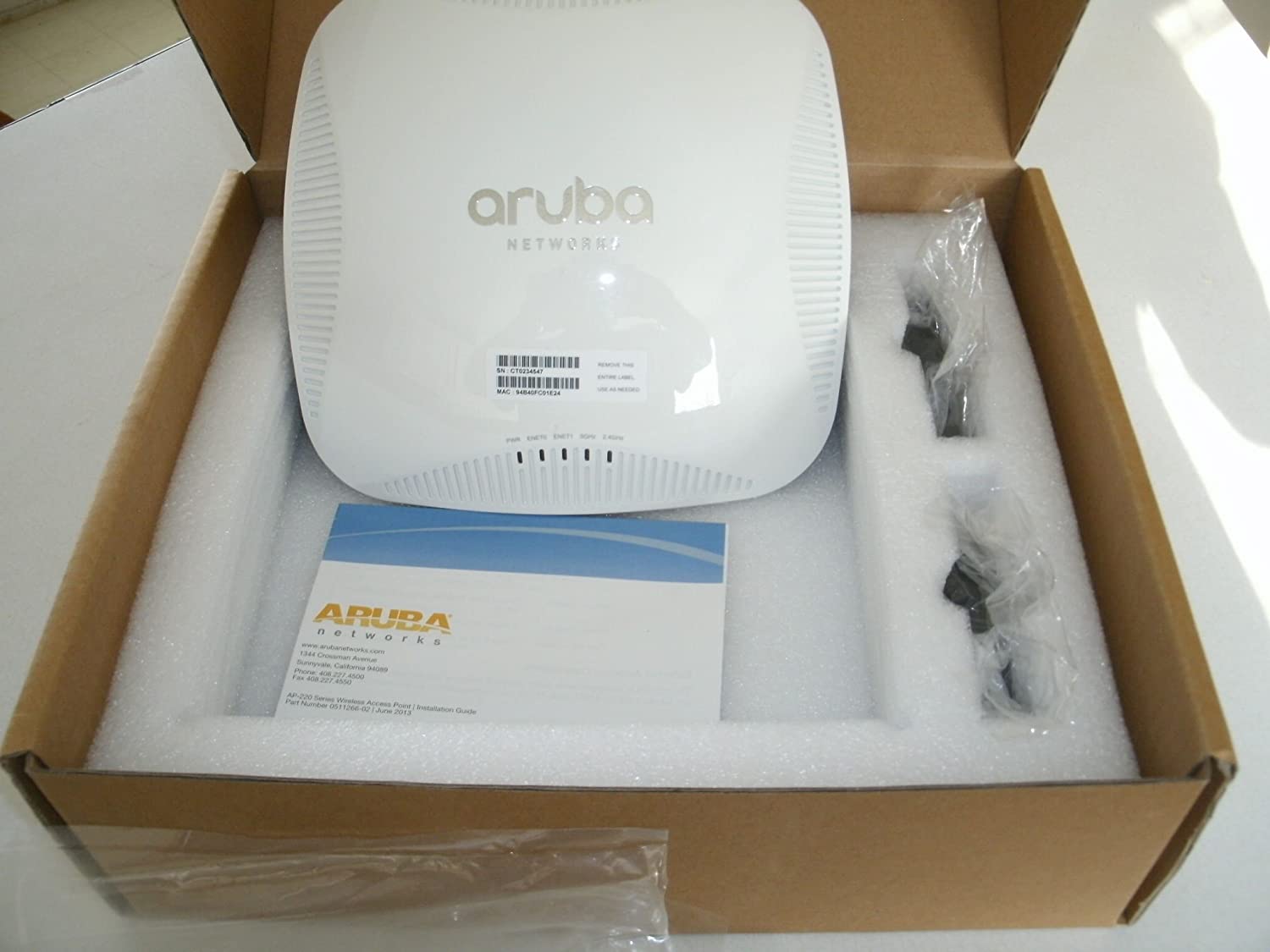 Aruba AP225 thiết bị wifi cao cấp chuẩn AC (Hỗ trợ convert sang IAP225)-1