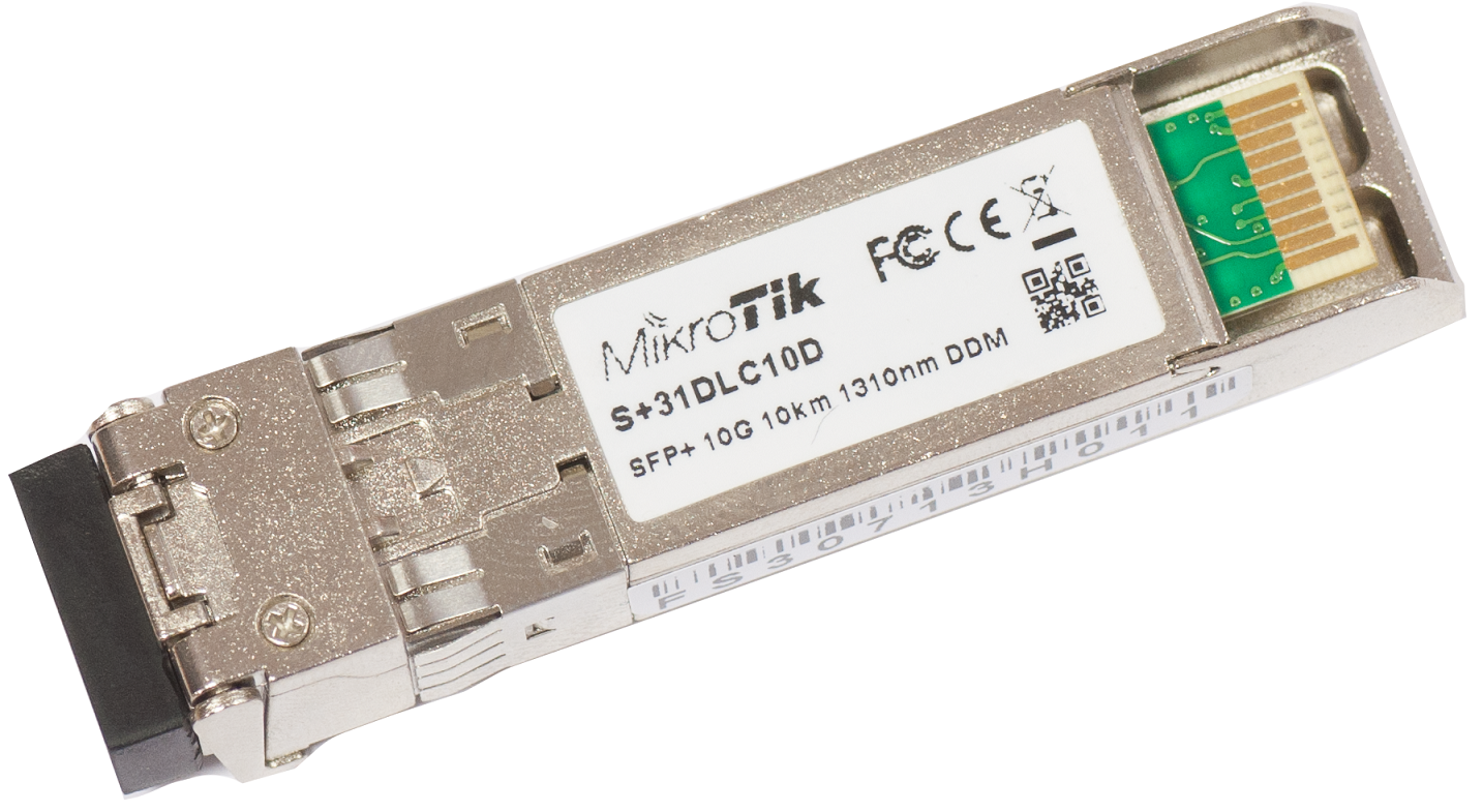 Thiết Bị Module quang SFP+ Mikrotik S+31LC10D-1