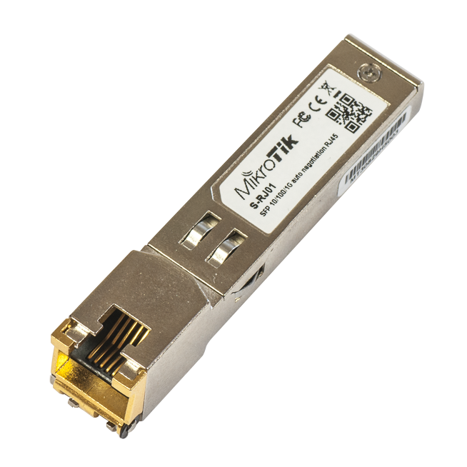 Thiết Bị Module quang SFP Mikrotik S-RJ01