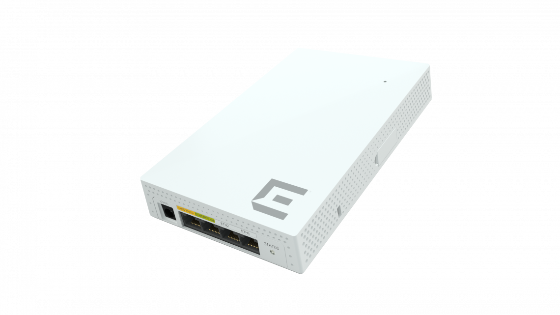 Extreme AP302W - Indoor Wallplate, Wi-Fi 6 Dual-Radio 2x2:2 Access Point and Switch-1
